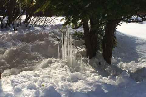 Stalagmicicles- Stalagmites made of ice