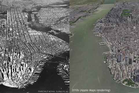 Manhattan - Then and Now