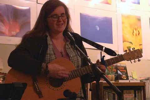 Jamie Mercado at open mic Apr 21, 2013