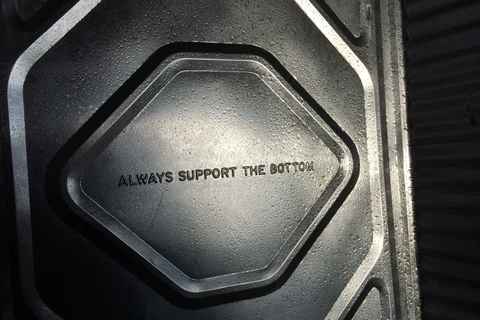 "Always support the bottom"