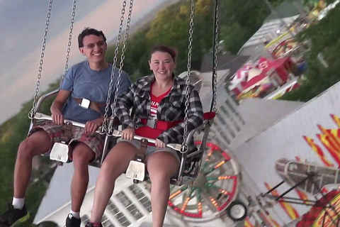 Dan and Marcy at the fair
