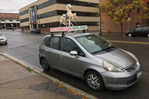 Car with a message?