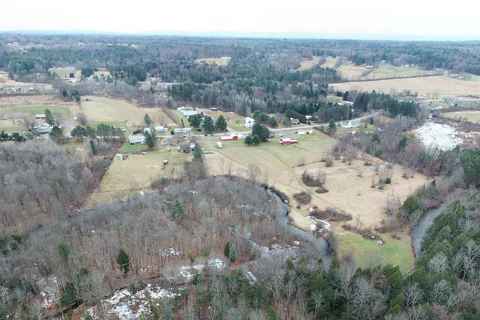 Aerial view outside of Broadalbin