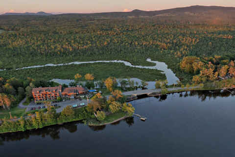 Lac Brome view over Hotel Lac-Brome